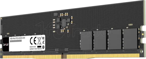 Photo de Barrette mémoire 16Go DIMM DDR5 Lexar 4800MHz CL40 (Noir)