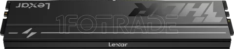 Photo de Barrette mémoire 16Go DIMM DDR5 Lexar Thor 2nd Gen 6000MHz CL38 (Noir)