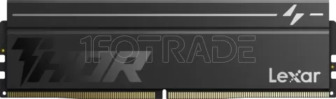 Photo de Barrette mémoire 16Go DIMM DDR5 Lexar Thor 2nd Gen 6000MHz (Noir)