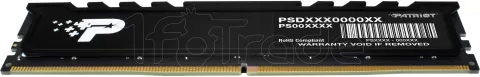 Photo de Barrette mémoire 16Go DIMM DDR5 Patriot Signature Line Premium  5600MHz (Noir)