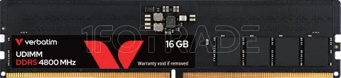 Photo de Barrette mémoire 16Go DIMM DDR5 Verbatim 4800MHz
