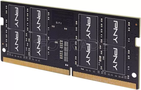 Photo de Barrette mémoire 16Go SODIMM DDR4 PNY Performance 3200MHz (Noir) Version OEM