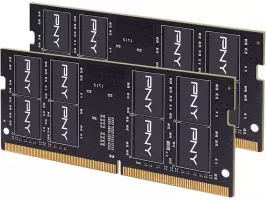 Photo de Barrette mémoire 16Go SODIMM DDR4 PNY Performance 3200MHz (Noir)