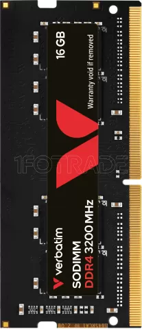 Photo de Barrette mémoire 16Go SODIMM DDR4 Verbatim 3200Mhz