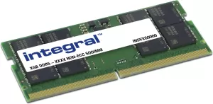 Photo de Barrette mémoire 16Go SODIMM DDR5 Integral 5600Mhz (Vert)