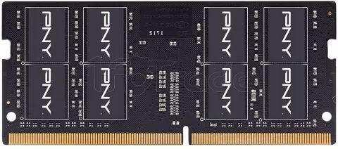 Photo de Barrette mémoire 16Go SODIMM DDR5 PNY Performance 5600MHz (Noir)