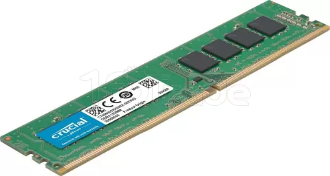 Photo de Barrette mémoire 32Go DIMM DDR4 Crucial  2666Mhz (Vert)