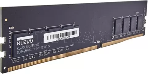 Photo de Barrette mémoire 32Go DIMM DDR4 Klevv 3200Mhz (Noir) Version Bulk
