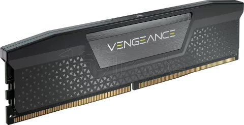 Photo de Barrette mémoire 32Go DIMM DDR5 Corsair Vengeance 5200MHz CL40 (Noir)