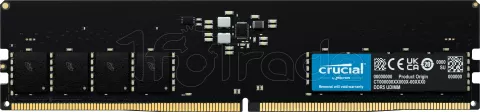 Photo de Barrette mémoire 32Go DIMM DDR5 Crucial  4800MHz (Noir)