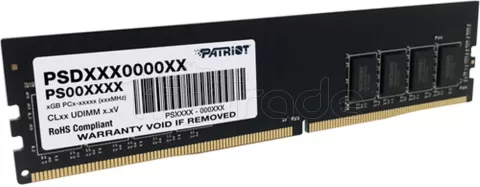 Photo de Barrette mémoire 32Go DIMM DDR5 Patriot Signature Line 5600MHz (Noir)