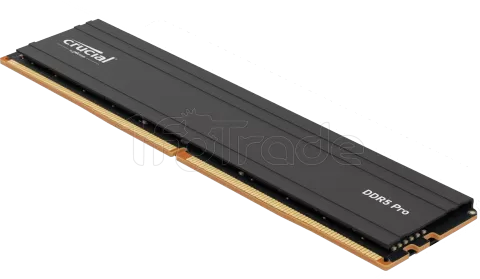 Photo de Barrette mémoire 48Go DIMM DDR5 Crucial Pro 5600MHz (Noir)
