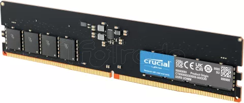 Photo de Barrette mémoire 64Go DIMM DDR5 Crucial Classic 5600MHz (Noir)