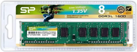 Photo de Barrette mémoire 8Go DIMM DDR3L Silicon Power 1600Mhz