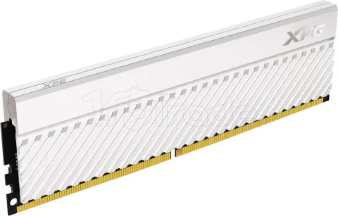 Photo de Barrette mémoire 8Go DIMM DDR4 Adata XPG GammiX D45  3200Mhz (Blanc)