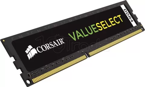 Photo de Barrette mémoire 8Go DIMM DDR4 Corsair Value Select  2133Mhz (Noir)