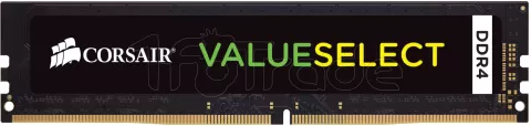 Photo de Barrette mémoire 8Go DIMM DDR4 Corsair Value Select  2133Mhz (Noir)
