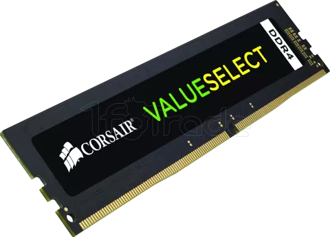Photo de Barrette mémoire 8Go DIMM DDR4 Corsair Value Select 2400Mhz (Noir)