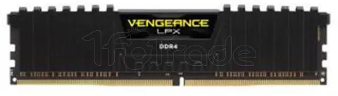 Photo de Barrette mémoire 8Go DIMM DDR4 Corsair Vengeance LPX  3000Mhz (Noir)