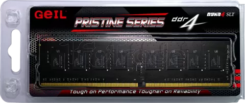 Photo de Barrette mémoire 8Go DIMM DDR4 GeIL Pristine 2666Mhz (Noir)