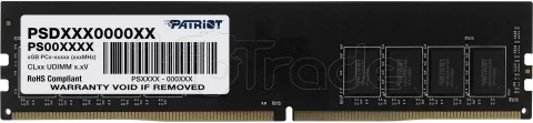 Photo de Barrette mémoire 8Go DIMM DDR4 Patriot Signature Line  2666Mhz (Noir)