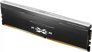 Photo de Barrette mémoire 8Go DIMM DDR4 Silicon Power XPower Zenith 3200Mhz (Noir)