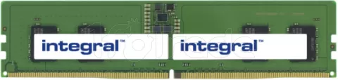 Photo de Barrette mémoire 8Go DIMM DDR5 Integral 5600MHz (Vert)
