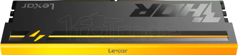 Photo de Barrette mémoire 8Go DIMM DDR5 Lexar Thor 2nd Gen RGB 6000MHz CL38 (Noir)