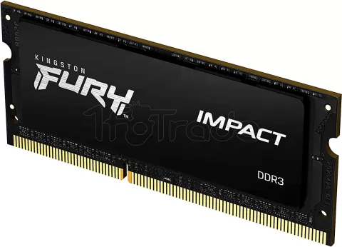 Barrette mémoire 8Go SODIMM DDR4 Kingston Fury Impact PC4-25600 (3200 Mhz)  (Noir) pour professionnel, 1fotrade Grossiste informatique