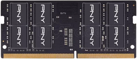 Photo de Barrette mémoire 8Go SODIMM DDR4 PNY Performance 3200MHz (Noir)