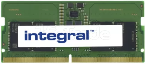 Photo de Barrette mémoire 8Go SODIMM DDR5 Integral 5600Mhz (Vert)