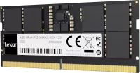 Photo de Barrette mémoire 8Go SODIMM DDR5 Lexar 4800Mhz (Noir)