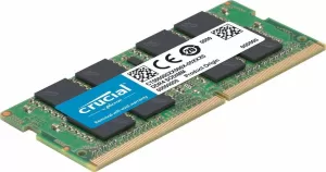 Photo de Barrette mémoire SODIMM DDR4 Crucial PC4-19200 (2400 Mhz) 4Go (Vert)