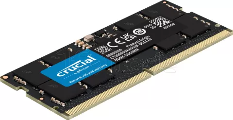 Barrette mémoire SODIMM DDR5 32Go Crucial 4800Mhz (Noir) pour