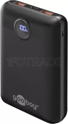 Photo de Batterie externe Goobay 2xUSB-A + 1x USB-C - 20000mAh (Noir)