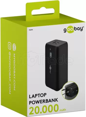 Photo de Batterie externe Goobay 76254 - 20000mAh (Noir)