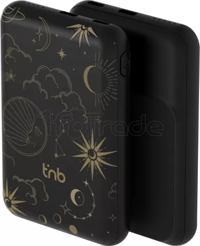 Photo de Batterie externe magnétique sans fil T'nB Astro - 5000mAh (Noir)
