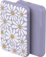 Photo de Batterie externe magnétique sans fil T'nB Flower - 5000mAh (Noir)