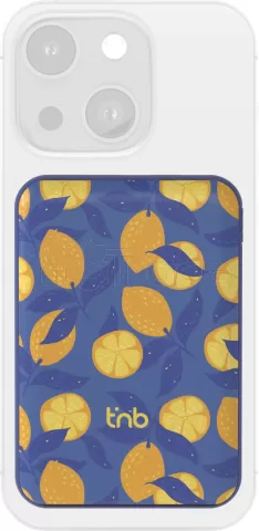 Photo de Batterie externe magnétique sans fil T'nB Lemon - 5000mAh (Noir)