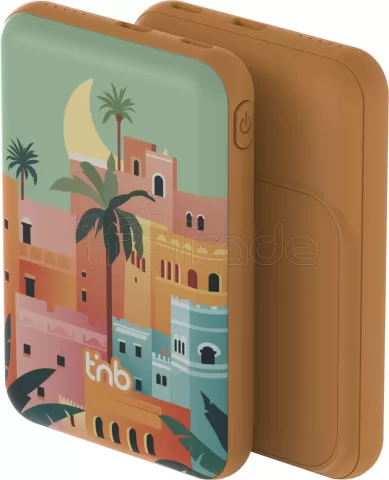 Photo de Batterie externe magnétique sans fil T'nB Marrakech- 5000mAh (Noir)