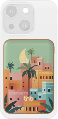 Photo de Batterie externe magnétique sans fil T'nB Marrakech- 5000mAh (Noir)