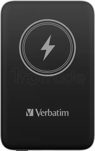 Photo de Batterie externe Magnétique sans fil Verbatim Charge'n'Go - 10000mAh (Noir)