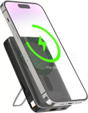 Photo de Batterie externe sans fil magnétique Vention - 10000mAh (Noir)