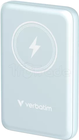 Photo de Batterie externe sans fil magnétique Verbatim Charge'N'Go - 10000 mAh (Bleu)