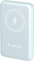 Photo de Batterie externe sans fil magnétique Verbatim Charge'N'Go - 10000 mAh (Bleu)