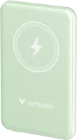 Photo de Batterie externe sans fil magnétique Verbatim Charge'n'Go - 5000mAh (Vert)