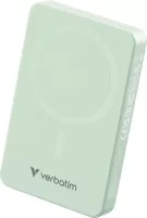 Photo de Batterie externe sans fil magnétique Verbatim Charge'N'Go Essentials - 10000mAh (Vert)