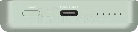 Photo de Batterie externe sans fil magnétique Verbatim Charge'N'Go Essentials - 10000mAh (Vert)