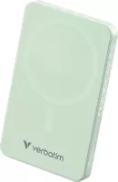 Photo de Batterie externe sans fil magnétique Verbatim Charge'n'Go Essentials - 5000mAh (Vert)