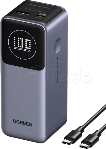 Photo de Batterie externe Ugreen Nexode - 12000mAh (Gris)